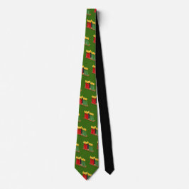 Corbata Kwanzaa Ties Red Green Black 7 Candles Patterns