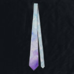 Corbata La acuarela morada y azul más popular de dos tonos<br><div class="desc">Necktie de color morado y azul de dos tonos más popular</div>