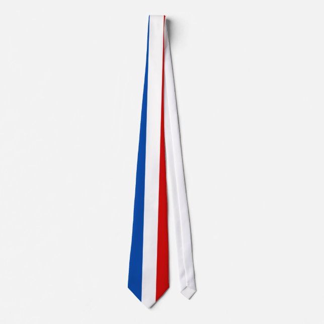 Corbata La bandera de Francia (Anverso)
