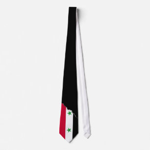 Corbata La bandera de Siria