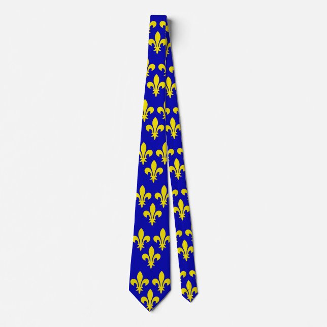 Corbata La bandera medieval de Francia (Anverso)