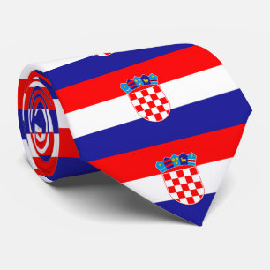 Corbata La bandera nacional de Croacia Zastava Hrvatske