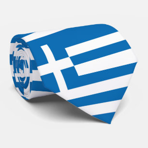 Corbata La bandera nacional de Grecia