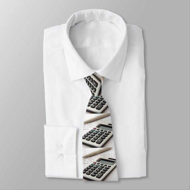 Corbata "La calculadora" (Atado)