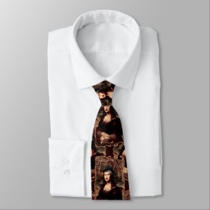 Corbata La Chola Mona Lisa