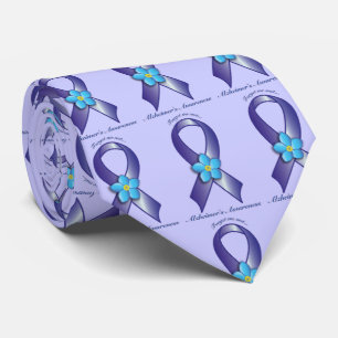 Corbata La cinta de la conciencia de Alzheimer con me