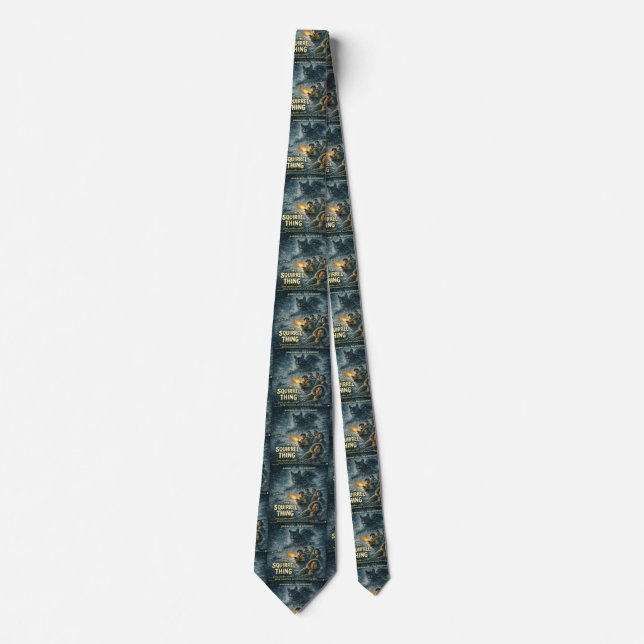 Corbata La Cosa de la Ardilla (Anverso)
