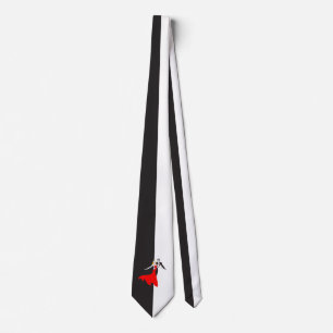 Corbata La dama de rojo