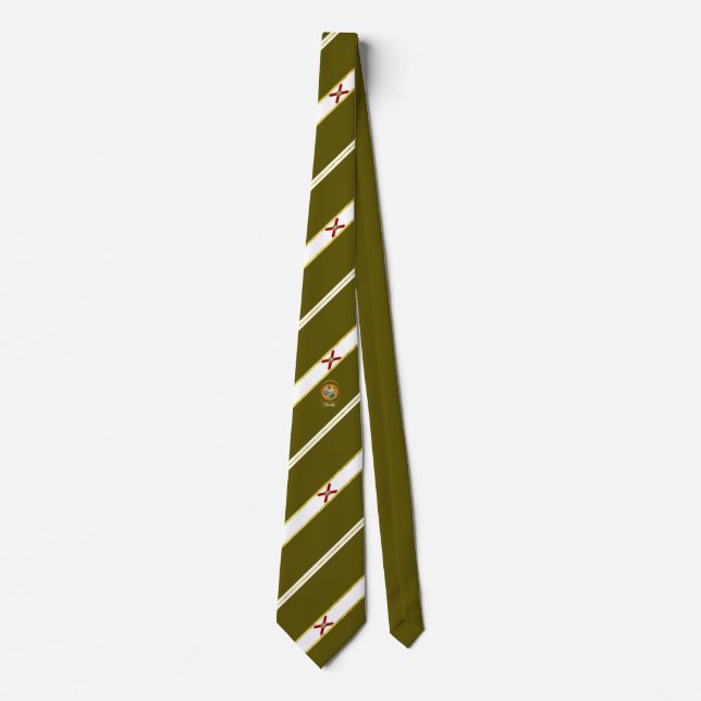 Corbata La Florida raya la bandera (Anverso)