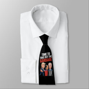 Corbata La hora de Trump para sacar la basura 