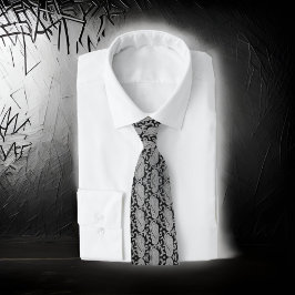 Corbata La Inglaterra victoriana del trinquete blanco negr