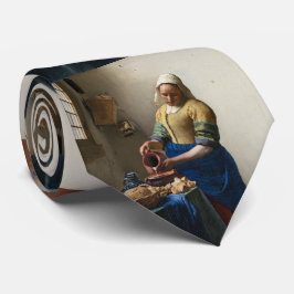 Corbata La Milkmaid Johannes Vermeer