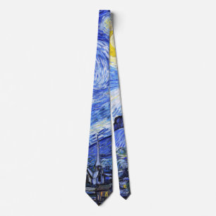 Corbata La noche estrellada de Van Gogh