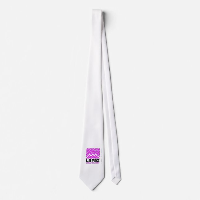 Corbata La Paz ciudad del cielo (Anverso)