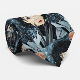 Corbata La pintura artística de Alfred Fox