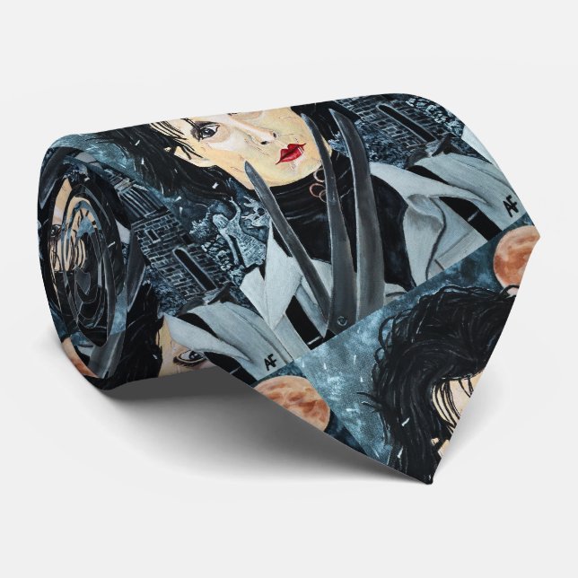 Corbata La pintura artística de Alfred Fox (Enrollado)