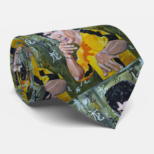 Corbata La pintura del dragón de Alfred Fox