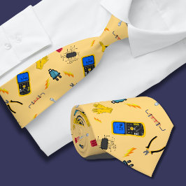 Corbata La profesión eléctrica Dad Tie