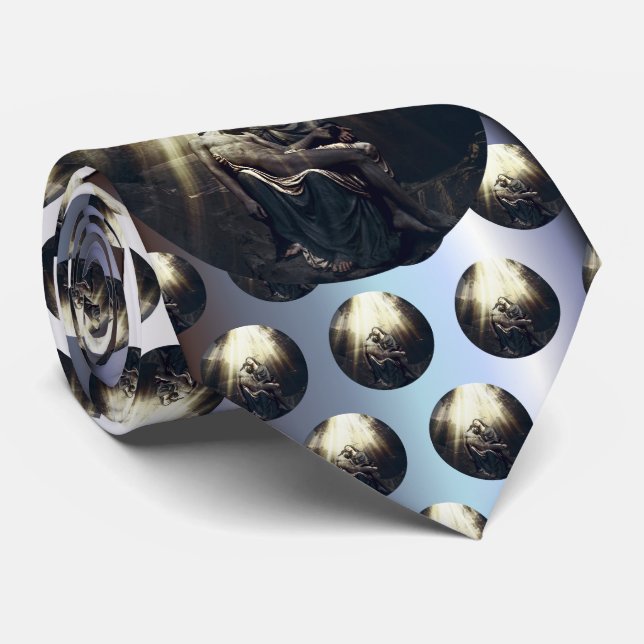 Corbata La resurrección de Jesucristo (Enrollado)