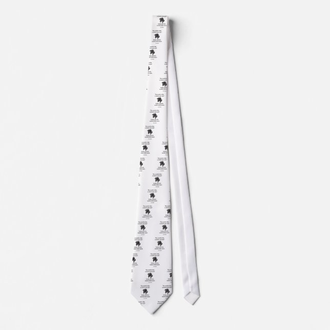 Corbata La sabiduría de Zen - Obtenemos lo que damos (Anverso)
