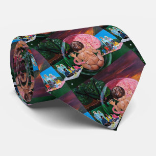 Corbata La Sinfonía de las Almas Pintura de Alfred Fox
