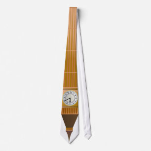 Corbata La torre del reloj y Big Ben