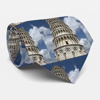 Corbata La Torre Inclinada De Pisa En Italia Punto De Refe