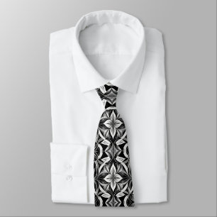 Corbata La unidad del blanco y el negro