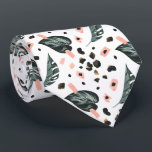 Corbata La vegetación de la selva tropical| Monograma de l<br><div class="desc">Diseño moderno monogramado. Esta corbata, elegante y de moda, es el accesorio perfecto. Añada la redacción de su personalizado a este diseño utilizando los cuadros "Editar esta plantilla de diseño" en el lado derecho del elemento, o haga clic en el botón azul "Personalizar" para organizar el texto, cambiar las fuentes...</div>