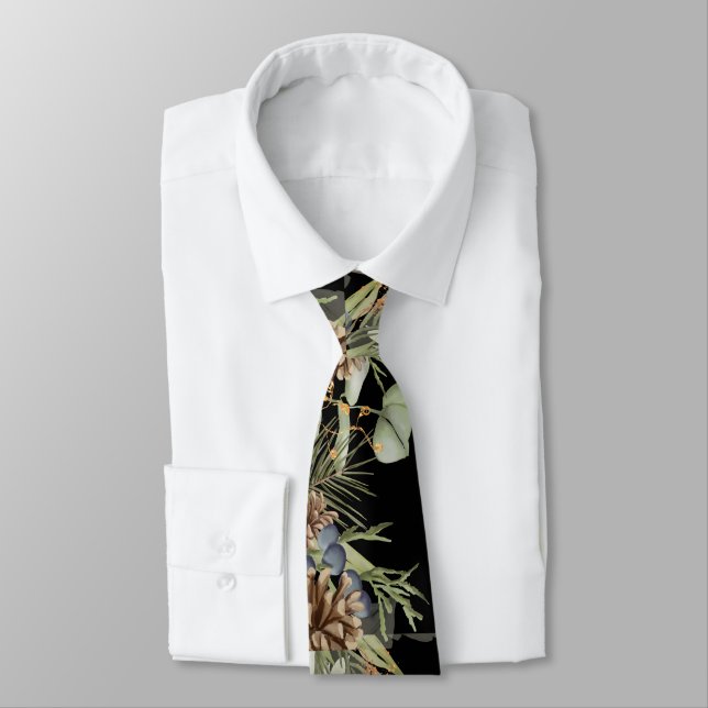 Corbata La vegetación rústica de los bosques en el Boda ne (Atado)