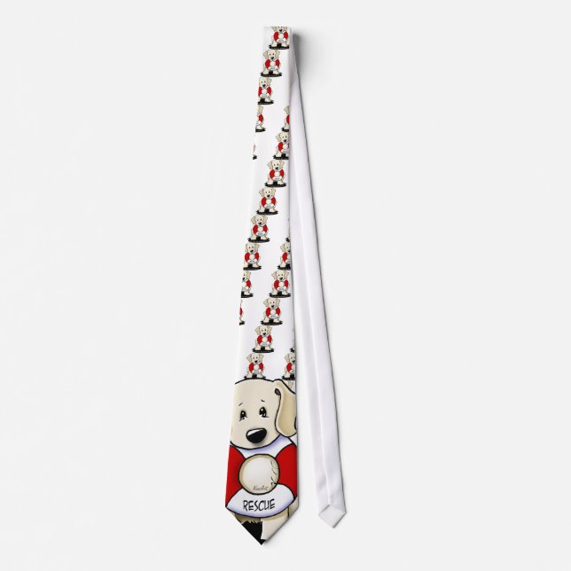 Corbata Labrador Rescue Neck Tie (Anverso)