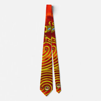 CORBATA LABYRINTH HYPER DE ORO CON GEMSTONES