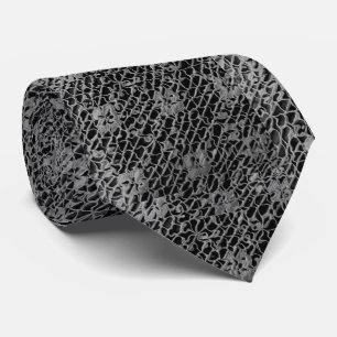 CORBATA LACE-LOOK NEGRO