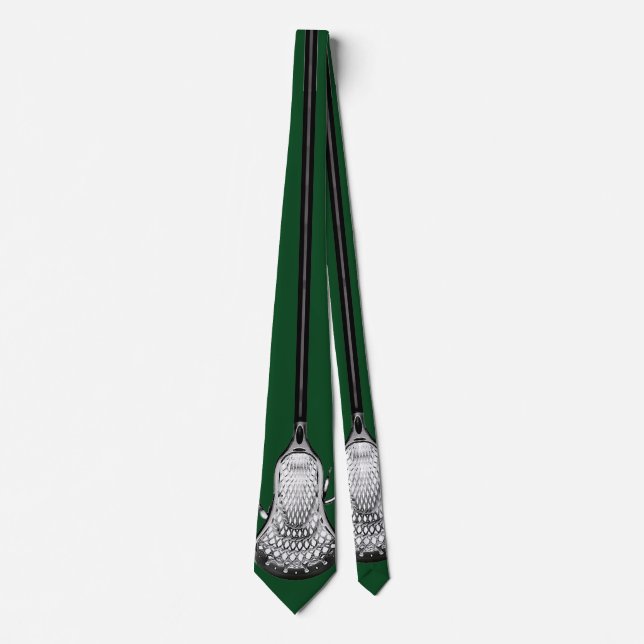 Corbata Lacrosse Green Neck Tie (Anverso)