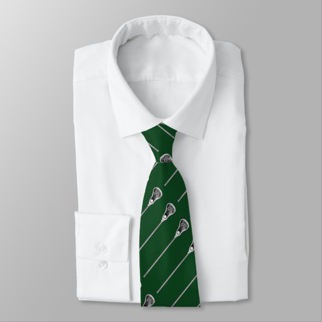 Corbata Lacrosse Sports Green (Atado)