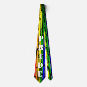 Corbata Ladrillos de arcoiris Gay PRIDE