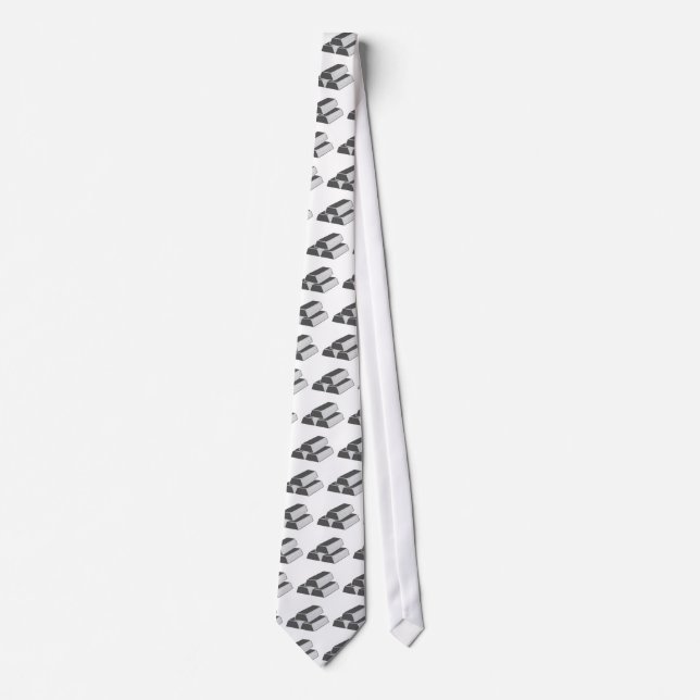 Corbata Ladrillos de plata (Anverso)