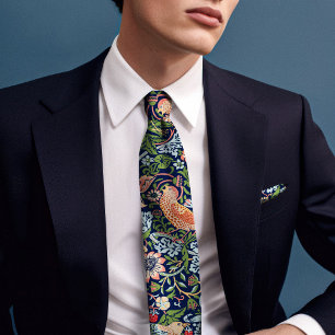 Corbata Ladrón de Fresa de William Morris