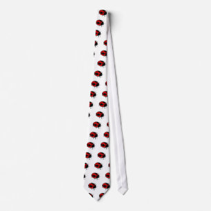 Corbata Ladybug sonriente -