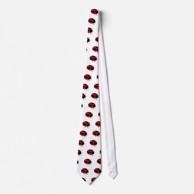 Corbata Ladybug sonriente - (Anverso)