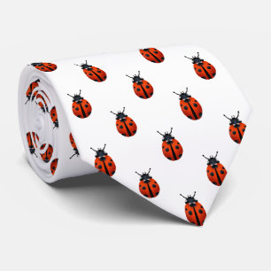 Corbata Ladybugs Neck Tie