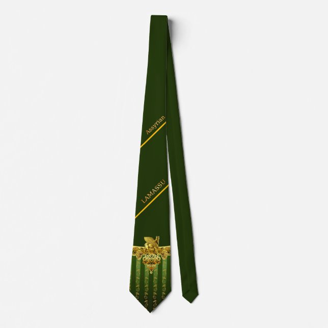 Corbata Lamassu dorado (Anverso)