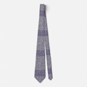 Corbata Lana Tweed Gris y Marrón