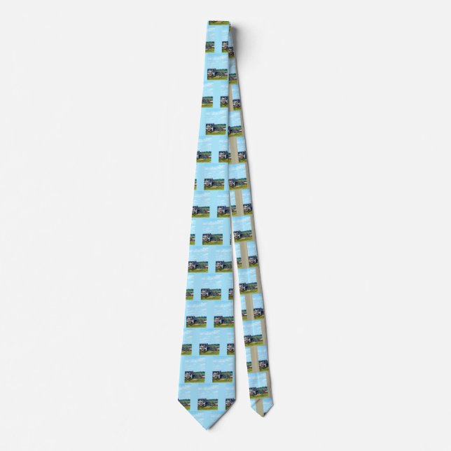 Corbata Lancaster PA - Granja familiar en primavera (Anverso)