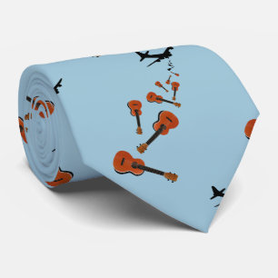 Corbata Lanzan uuleles desde un avión