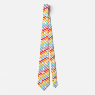 Corbata Lápices coloreados aprecio del profesor de escuel