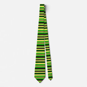 Corbata Las franjas inspiradas en Jamaica