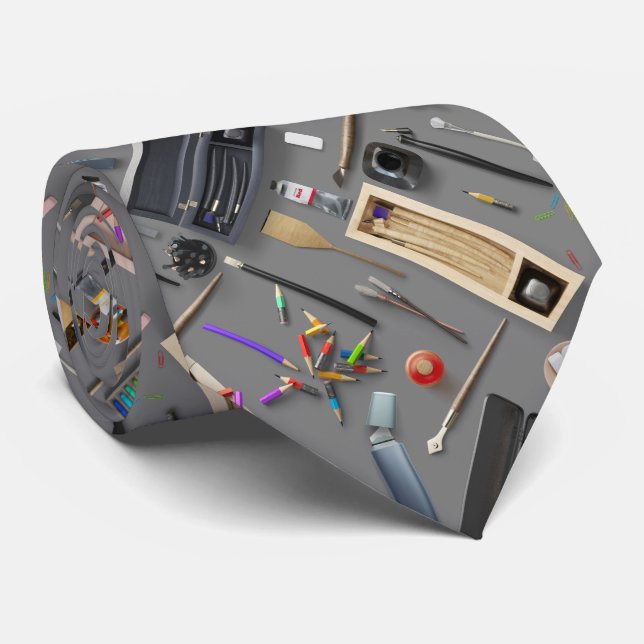 Corbata Las fuentes del artista (Enrollado)