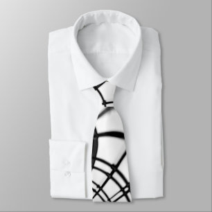 Corbata Las líneas grises cruzadas nos recuerdan los dibuj
