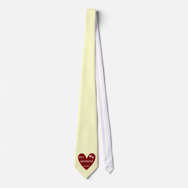 Corbata Las mejores camisetas y regalos de Gramma del (Anverso)